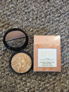 Laura Geller Baked Color Correcting Foundation - Fair (Beige & Golden Swirl)